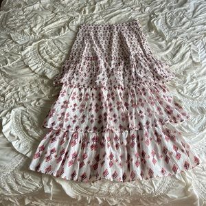 Free People tea length skirt
